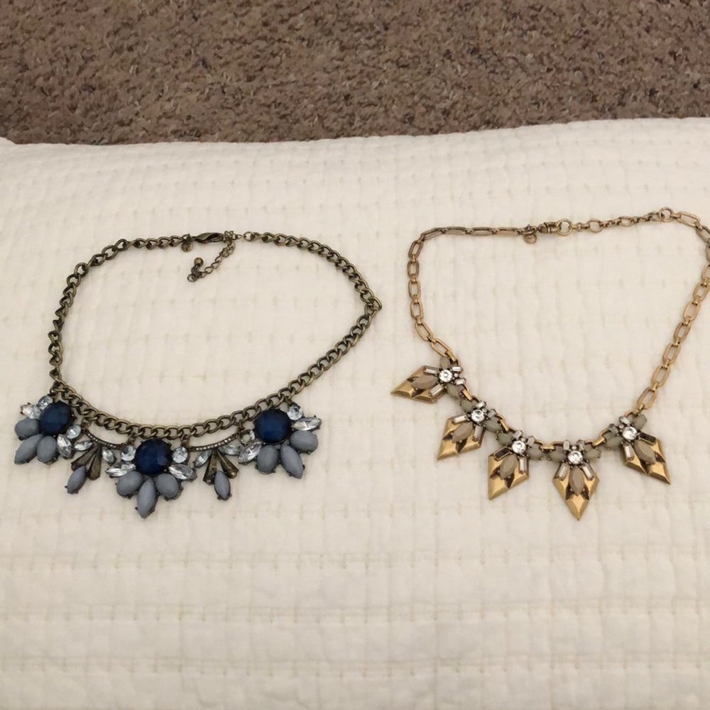 2 J crew Statement Necklaces